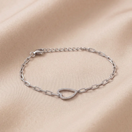Tiny Love Bracelet in 92.5 Silver
