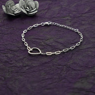 Tiny Love Bracelet in 92.5 Silver