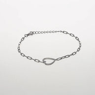 Tiny Love Bracelet in 92.5 Silver