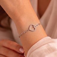 Tiny Love Bracelet in 92.5 Silver