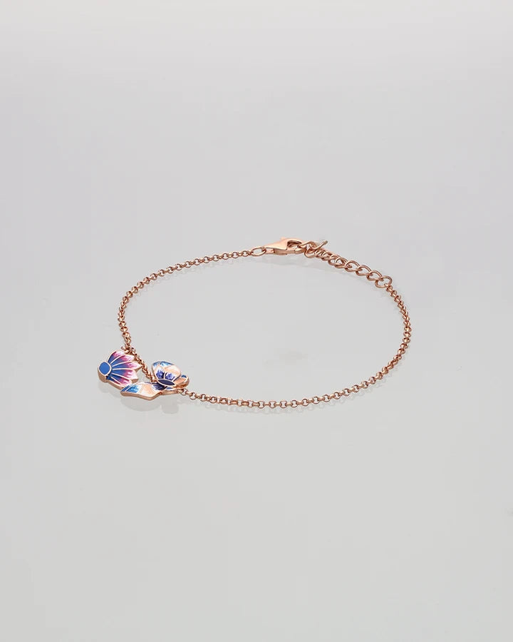 Butterfly Bracelet in 92.5 Silver