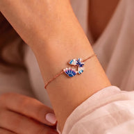 Butterfly Bracelet in 92.5 Silver