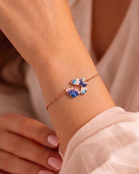 Butterfly Bracelet in 92.5 Silver