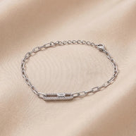RectaLink Bracelet in 92.5 Silver