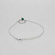 Crescent Bracelet in 92.5 Silver