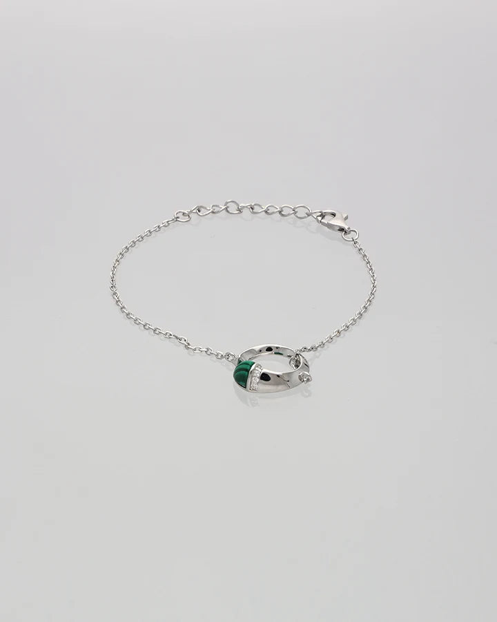 Crescent Bracelet in 92.5 Silver
