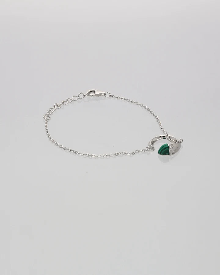 Crescent Bracelet in 92.5 Silver