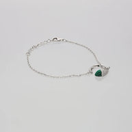 Crescent Bracelet in 92.5 Silver