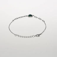 Heartbloom Bracelet in 92.5 Silver