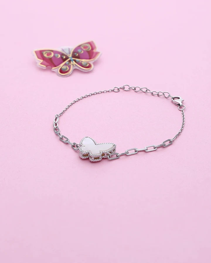 Pearlwing Bracelet in 92.5 Silver