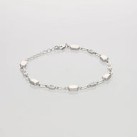 RectaStone Bracelet in 92.5 Silver