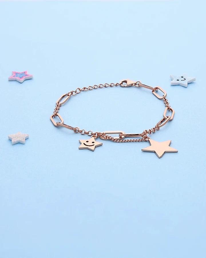 Star Bracelet in 92.5 Silver