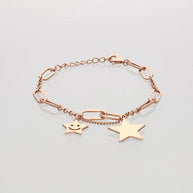 Star Bracelet in 92.5 Silver
