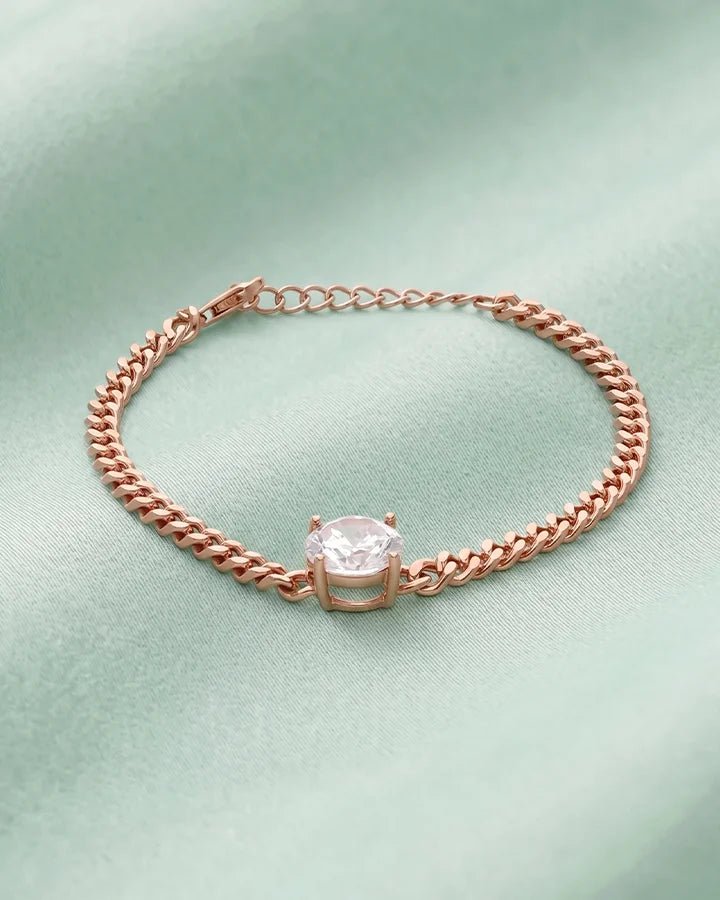 Stone Bracelet in 92.5 Silver