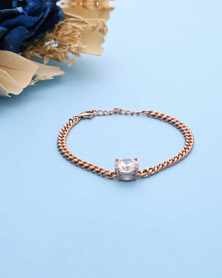 Stone Bracelet in 92.5 Silver