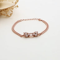 Twin Fang Bracelet in 92.5 Silver