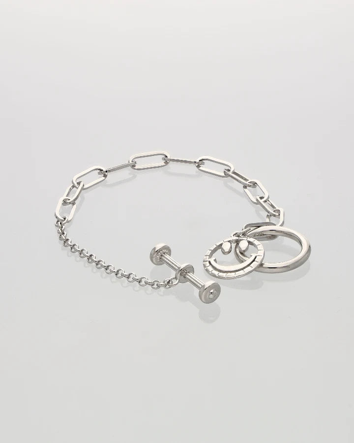 Smiley Bracelet in 92.5 Silver