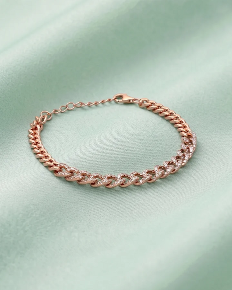 Cuban Bracelet in 92.5 Silver