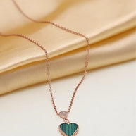 Heart Chain in 92.5 Silver