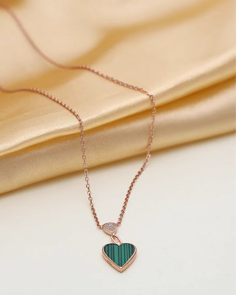 Heart Chain in 92.5 Silver
