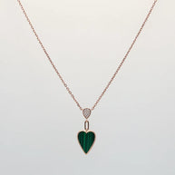 Heart Chain in 92.5 Silver