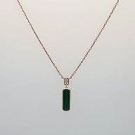 Bar Chain in 92.5 Silver