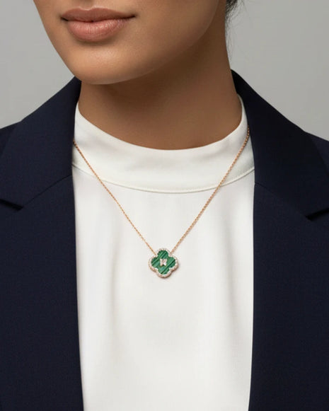 Clover Chain in 92.5 Silver