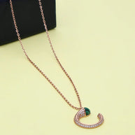 Arc Chain in 92.5 Silver