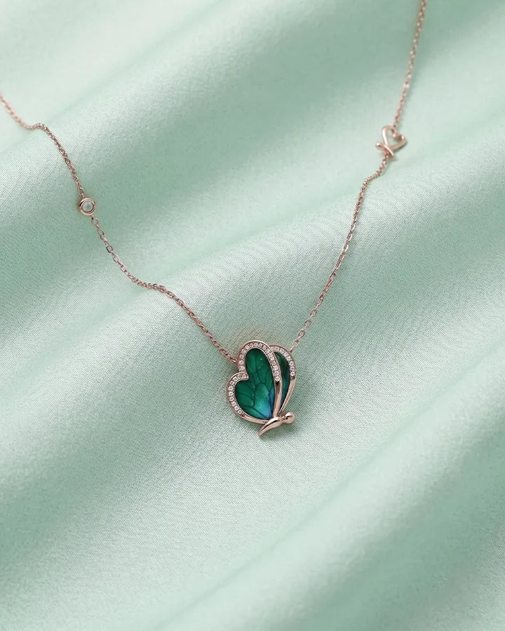 Butterfly Chain in 92.5 Silver