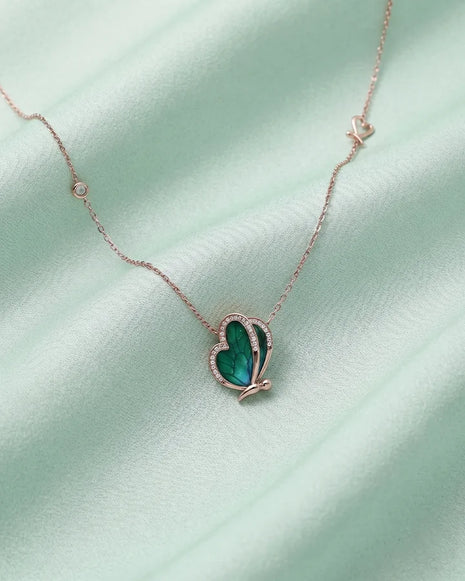 Butterfly Chain in 92.5 Silver