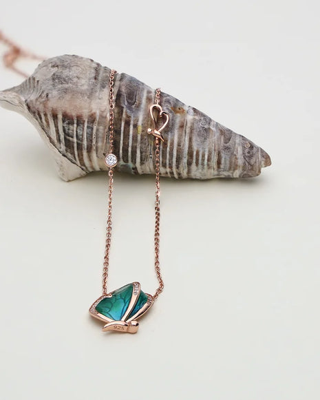 Butterfly Chain in 92.5 Silver