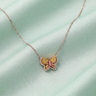 Mariposa Chain in 92.5 Silver