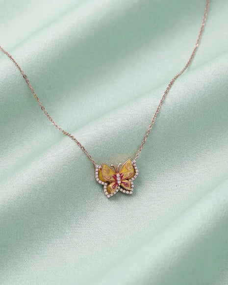 Mariposa Chain in 92.5 Silver