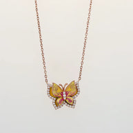 Mariposa Chain in 92.5 Silver