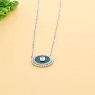 Pistachio Chain in 92.5 Silver