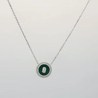 Pistachio Chain in 92.5 Silver
