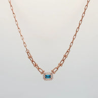 Cerulea Chain in 92.5 Silver