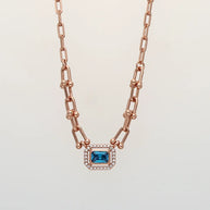 Cerulea Chain in 92.5 Silver