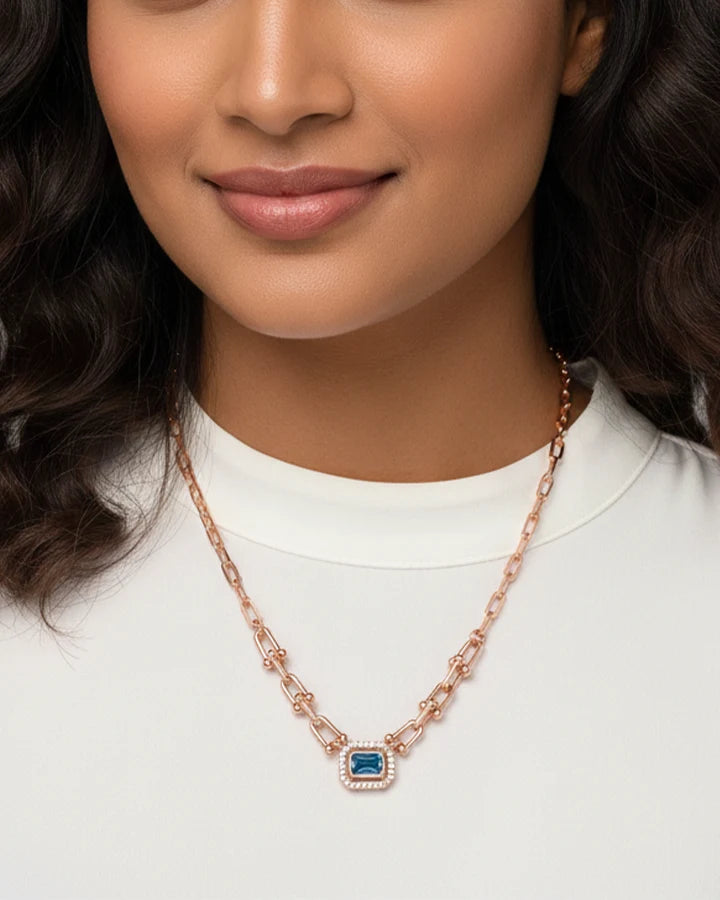 Cerulea Chain in 92.5 Silver