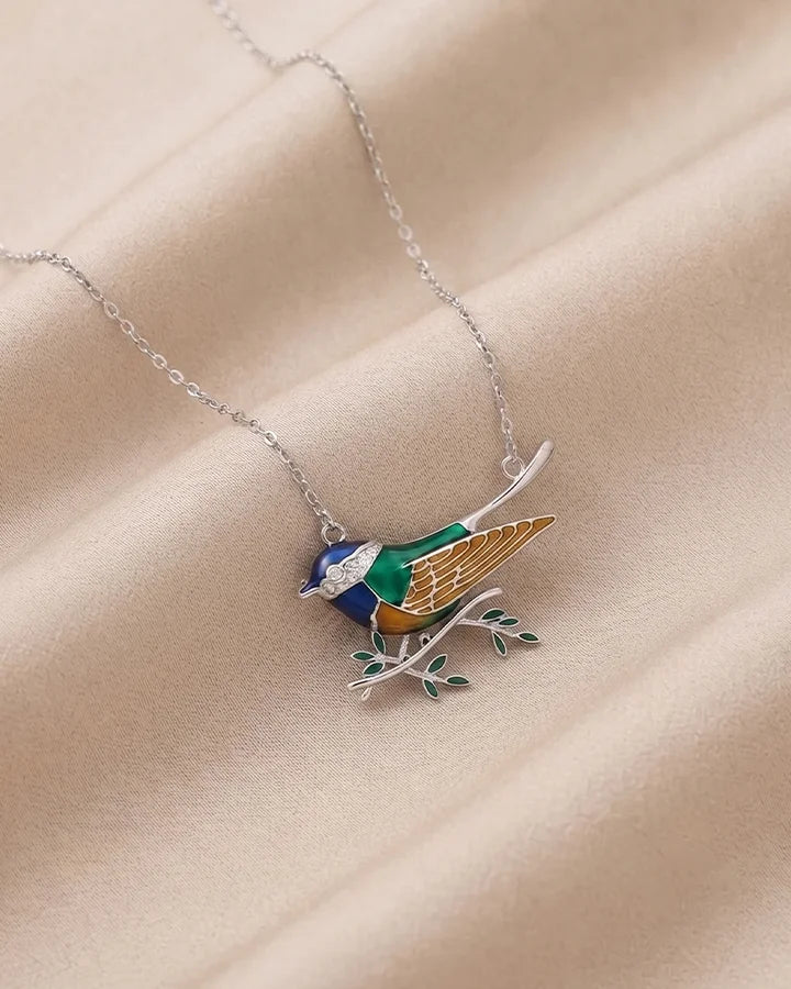 Bird Chain in 92.5 Silver