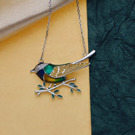 Bird Chain in 92.5 Silver