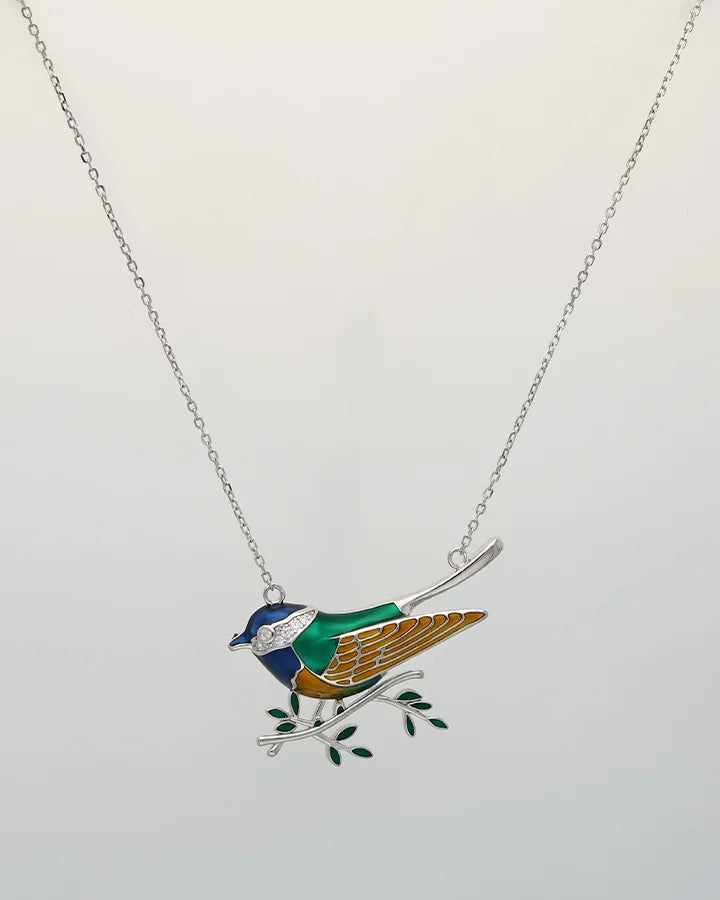 Bird Chain in 92.5 Silver