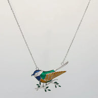 Bird Chain in 92.5 Silver
