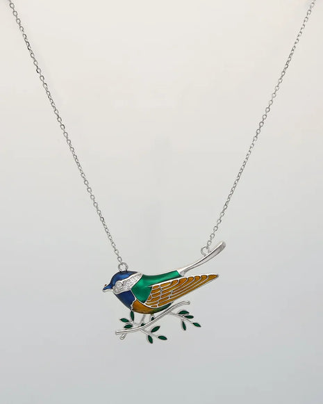 Bird Chain in 92.5 Silver