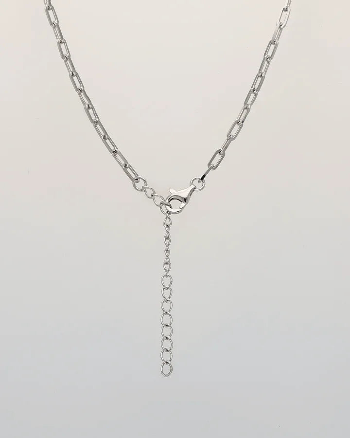 Solitaire Chain in 92.5 Silver