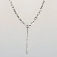 Solitaire Chain in 92.5 Silver