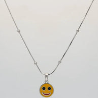 Smily Chain in 92.5 Silver