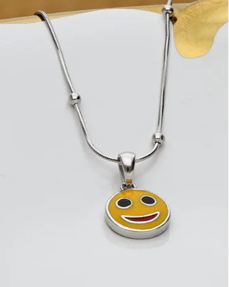 Smily Chain in 92.5 Silver