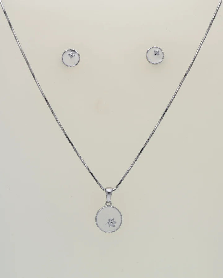 Ivory Charm Duo in 92.5 Silver