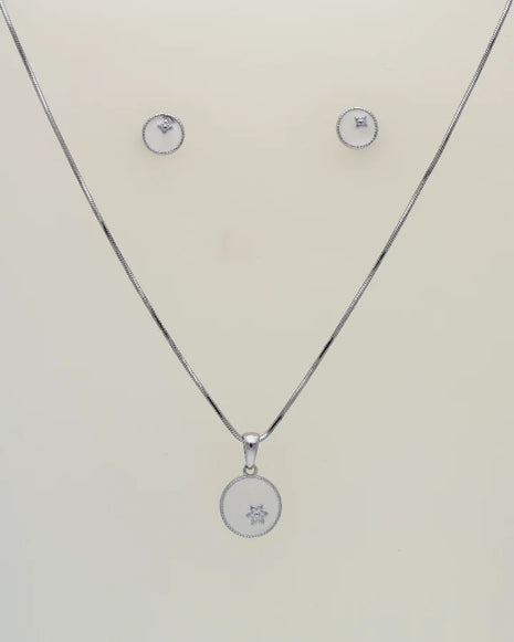 Ivory Charm Duo in 92.5 Silver